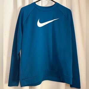 Nike Dri-FIT Running Shirt in Vibrant Blue